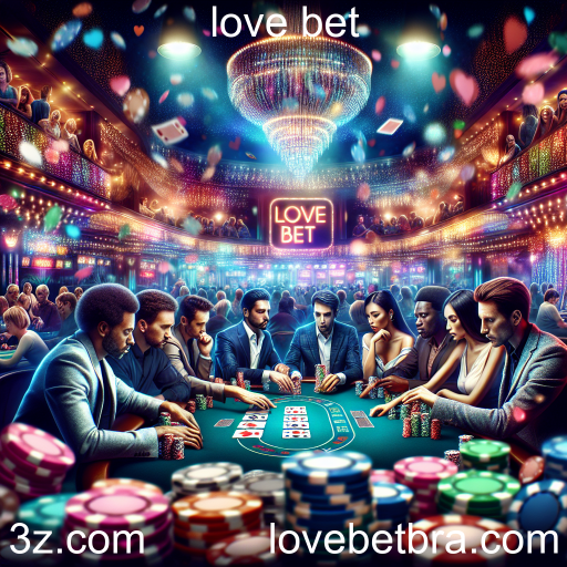 Poker: Estratégias e Emoções nas Mesas Virtuais do Love Bet